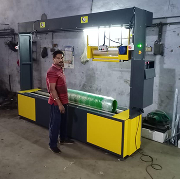 Fabric Roll Stretch Wrapping Machine